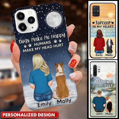 A Bond That Can't Be Broken - Gift For Dog Lovers, Dog Mom - Personalized Phone Case NVL01FEB24TP1