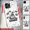Gnome Grandma Mom Sweet Heart Personalized Phone case NVL02JAN24TT3