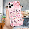 Personalized Gift For Grandma Floral Butterfly Phone case NVL06FEB24TT1