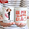 In My Engaged Era Couple Proposal Engagement Gift Personalized Mug NVL10JAN24TT1