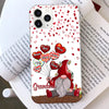 Personalized Grandma Daisy Gnome With Heart Ballon Phone case NVL19FEB24TT1