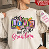 Easter Love Being Called Grandma Personalized Sweatshirt NVL19JAN24TT1