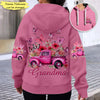 Personalized Pinky Grandma Mom Truck Butterfly Kids 3D Hoodie NVL19MAR24VA1