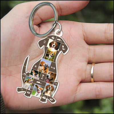 Personalized Photo Dogs Acrylic Keychain NVL21NOV23NA1
