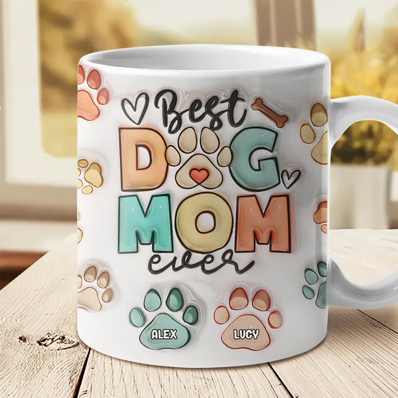 Cat Mom Eat Drink And Be Merry - Dog & Cat Personalized Custom 3D Infl -  Pawfect House ™