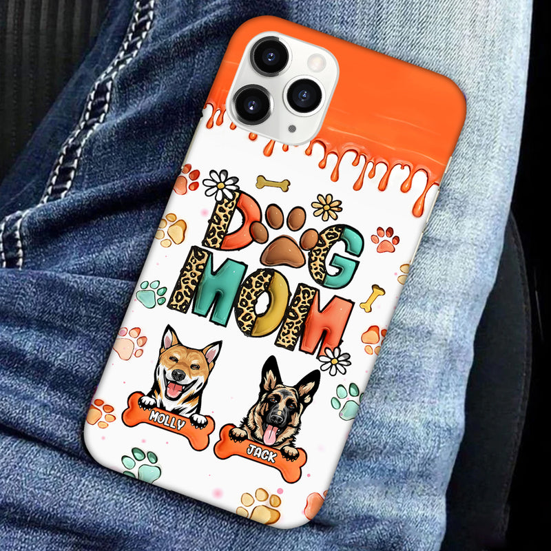 Yappy Holidays Dog Mom - Gift For Pet Owners, Pet Lovers Personalized Phone Case