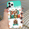 Yappy Holidays Dog Mom - Gift For Pet Owners, Pet Lovers Personalized Phone case NVL30NOV23TT2