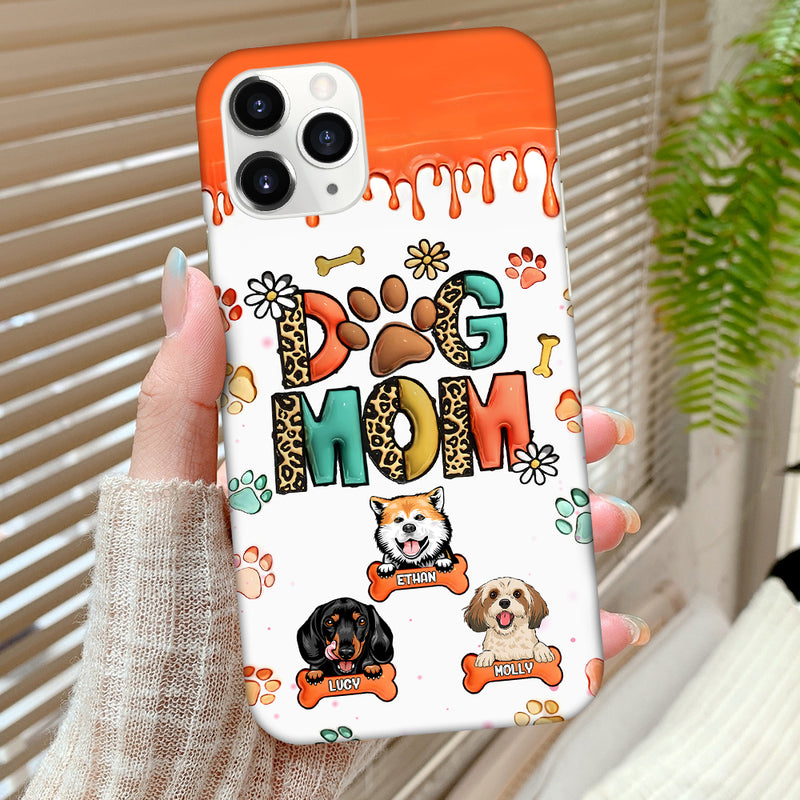 Yappy Holidays Dog Mom - Gift For Pet Owners, Pet Lovers Personalized Phone Case