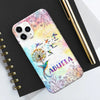 Grandma Colorful Dandelion Hummingbird Personalized Phone case NVL30NOV23VA1
