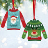Ugly Sweater Personalized Acrylic Ornament Christmas Gift for Kids VTX05OCT23TT2