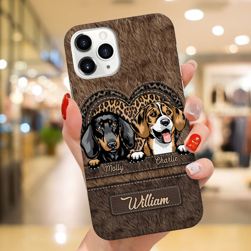 Discover Dog Personalized Phone case, Personalized Gift for Dog Lovers, Dog Dad, Dog Mom