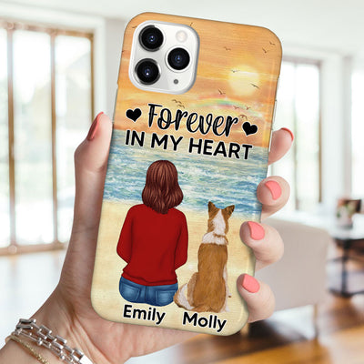 A Bond That Can't Be Broken - Gift For Dog Lovers, Dog Mom - Personalized Phone Case NVL01FEB24TP1