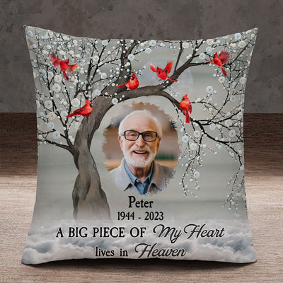 Memorial Cardinal Upload Photo, I'm Always With You Personalized Pillow LPL02NOV23TP3