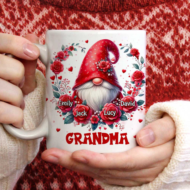 Personalized 15oz Coffee Mug, Personalized Gnome Gifts