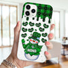 Colorful Christmas Snowman Grandma Mom Little Heart Kids Personalized Phone Case NVL25OCT23TP1
