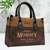 Blessed Grandma/ Nana/ Mom Vintage Personalized Leather Handbag VTX19FEB24TP1