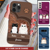 Cute Dogs And Cats Aesthetic Pattern - Birthday, Loving Gift For Pet Lovers, Dog Mom, Cat Mom - Personalized Phone case NVL02MAR24NY1