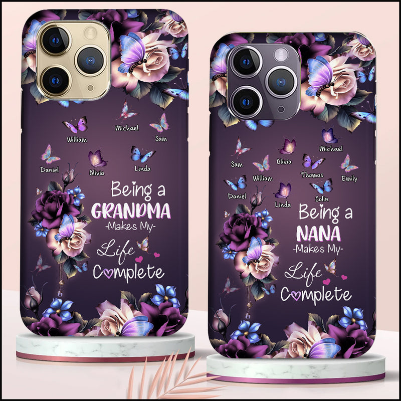 Promoted to Nana Phone Case Personalized – Personalized Drawing Gifts