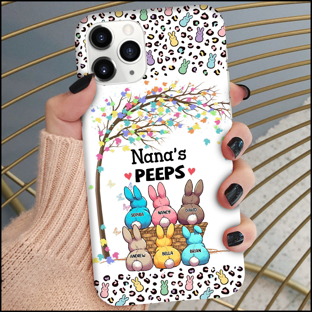 Grandma's Peeps Easter Bunny Personalized Phone case HTN26JAN24NY2
