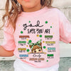 Saint Patrick Affirmations God Says You Are Peekaboo Girl Boy Personalized Youth Tee LPL03FEB24NY3