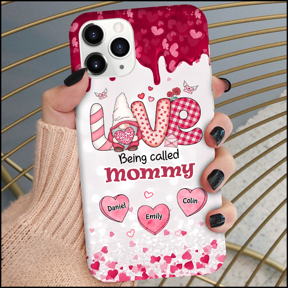 Love Being Called Grandma Mom Sweet Heart Kids Personalized Phone Case NVL10JAN24NY1