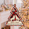 Personalized Wooden Christmas Ornament - Couple Of Deers/Wolves/Foxes - NTD31OCT23NY1