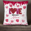 Love Being Called Grandma - Custom Heart Kids - Personalized Pillow - NTD15JAN24NY1