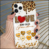 LOVE Being Called Grandma - Leopard Pattern - Personalized Phone Case - NTD20JAN24NY2