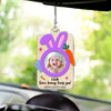 Hoppy Easter Some Bunny loves you Cute Kid Photo Personlized Acrylic Car Ornament HTN06MAR24NY1