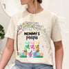 Grandma's Bunnies Easter Custom Kid's Name - Personalized Custom T Shirt - Easter, Birthday, Loving, Funny Gift for Grandma/Nana/Mimi, Mom, Wife, Grandparent NVL11MAR24NY2
