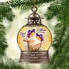 Christmas Lantern Memorial Butterfly Cardinal Personalized Wood Custom Shape Ornament HTN17NOV23CT1