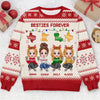 I Wish You Lived Next Door Personalized Sweater Christmas Gift For Sisters Besties CTL20NOV23CT2