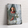 Memorial Upload Photo, I Am Always With You Personalized Vertical Canvas CTL29JAN24CT3