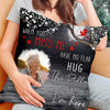 Custom Photo When You Miss Me Loving Memorial Gift For Family Personalized Pillow LPL11DEC23CT1