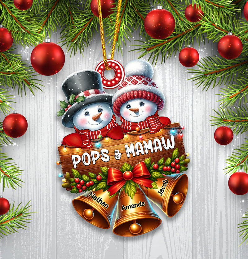 Personalized Acrylic Ornament - Christmas Gift For Family - Multicolor –  JonxiFon