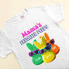 Grandma's Favorite Peeps With Cool Bunnies Kids Personalized T-shirt VTX11MAR24CT1